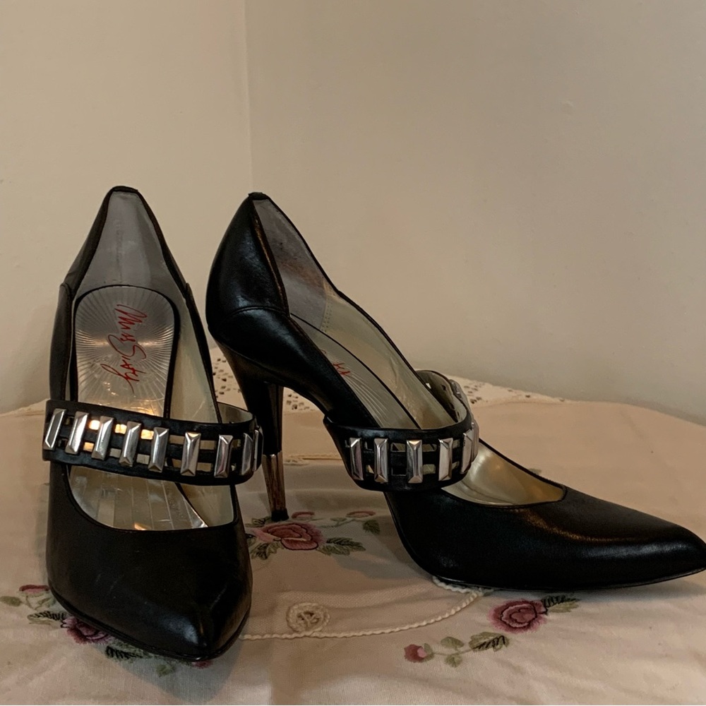Miss Sixty Black Stiletto Pumps - Picture 3 of 13